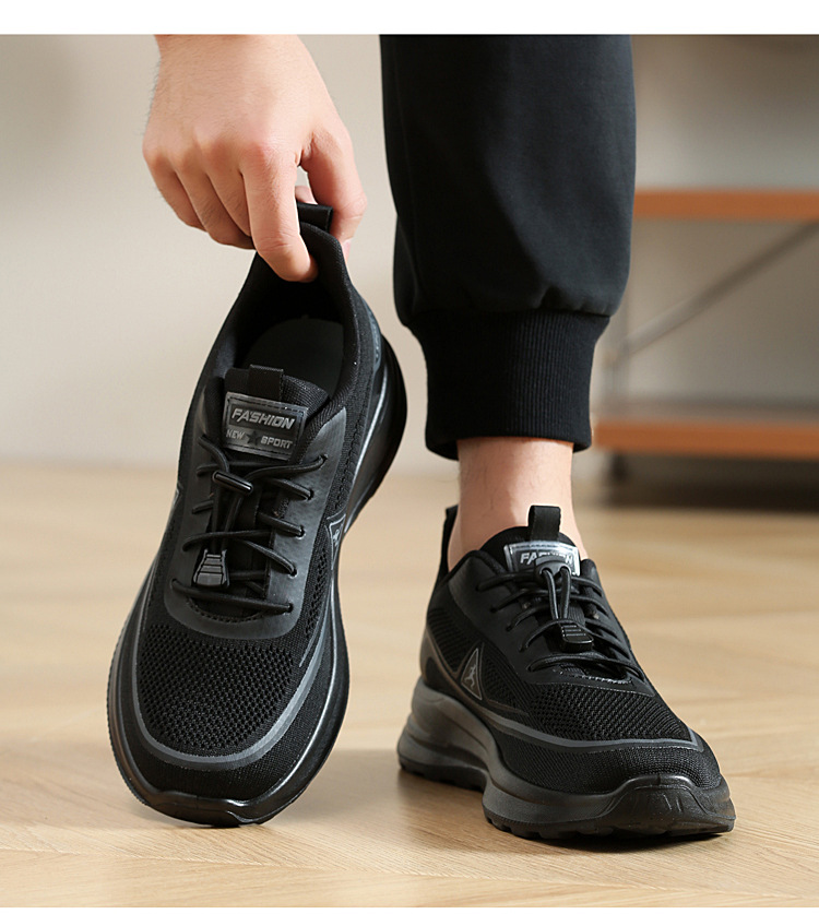 Lichte en ademende mesh hardloopschoenen voor heren detail 5