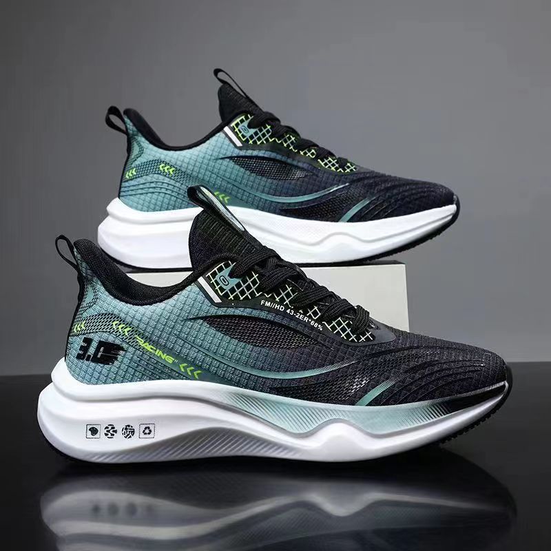 Men's Breathable Cushioned Mesh Running Shoes 5
