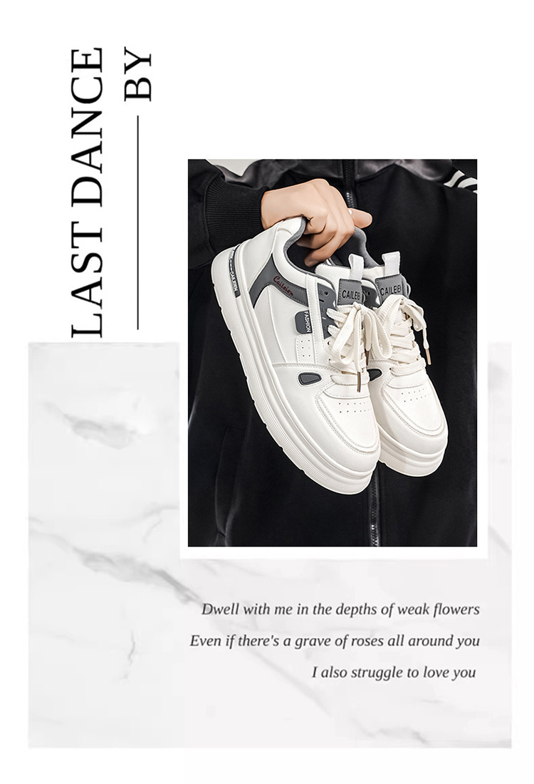Chaussures casual pour homme à plateforme et semelle amortissante detail 6