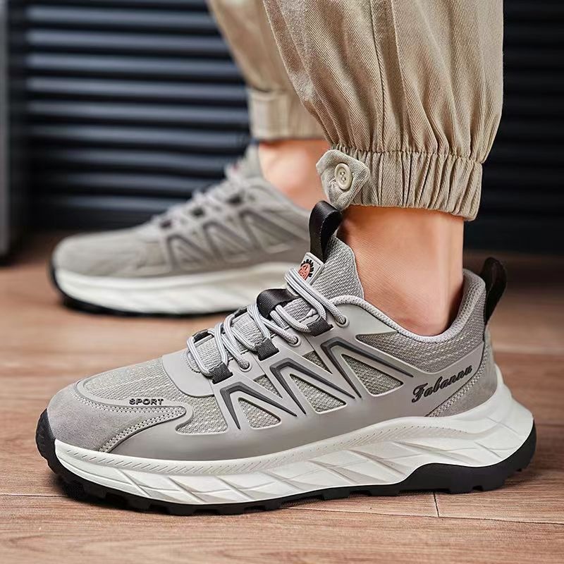 Atmungsaktive, gedämpfte Schnür-Sneaker für Herren 3