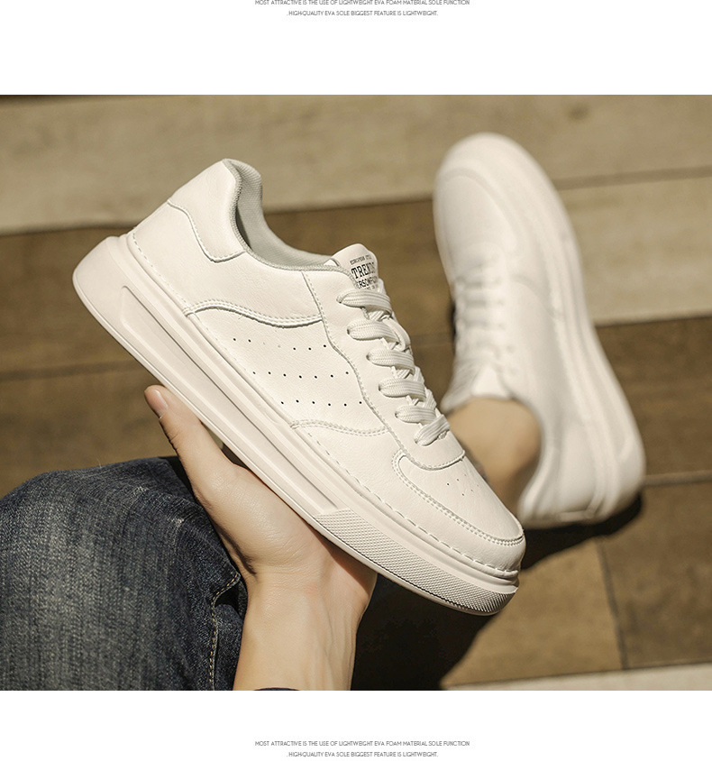 Men's Breathable Lightweight Lace-Up Casual Shoes detail 3
