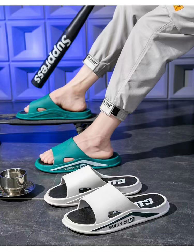 Leichte, gepolsterte Slip-On Pantoletten für Herren detail 4