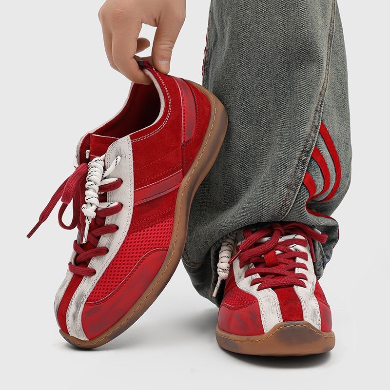 Atmungsaktive Freizeitschuhe für Herren mit Schnürung & Colorblocking 3