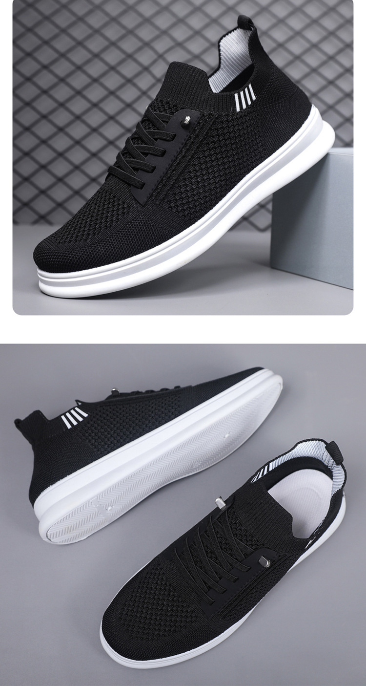 Scarpe casual da uomo traspiranti e leggere in mesh detail 6