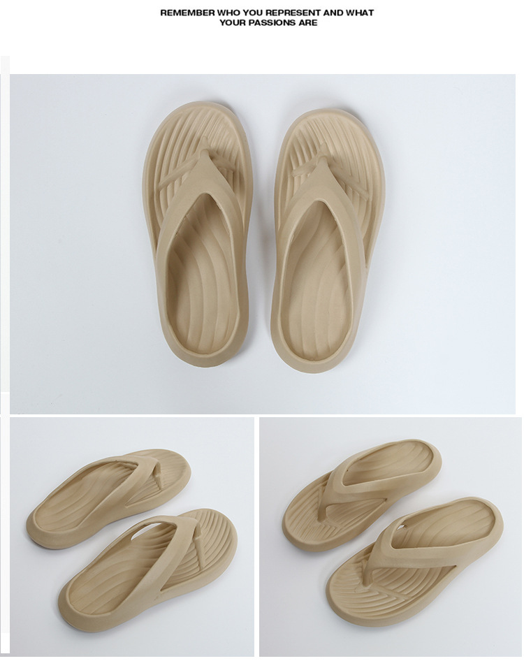 Unisex Lightweight Cushioned Quick-Dry Flip-Flops detail 3