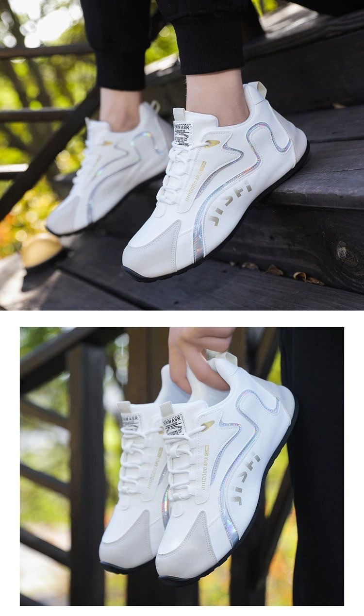 Chaussures casual pour homme à lacets respirantes style color-block detail 5