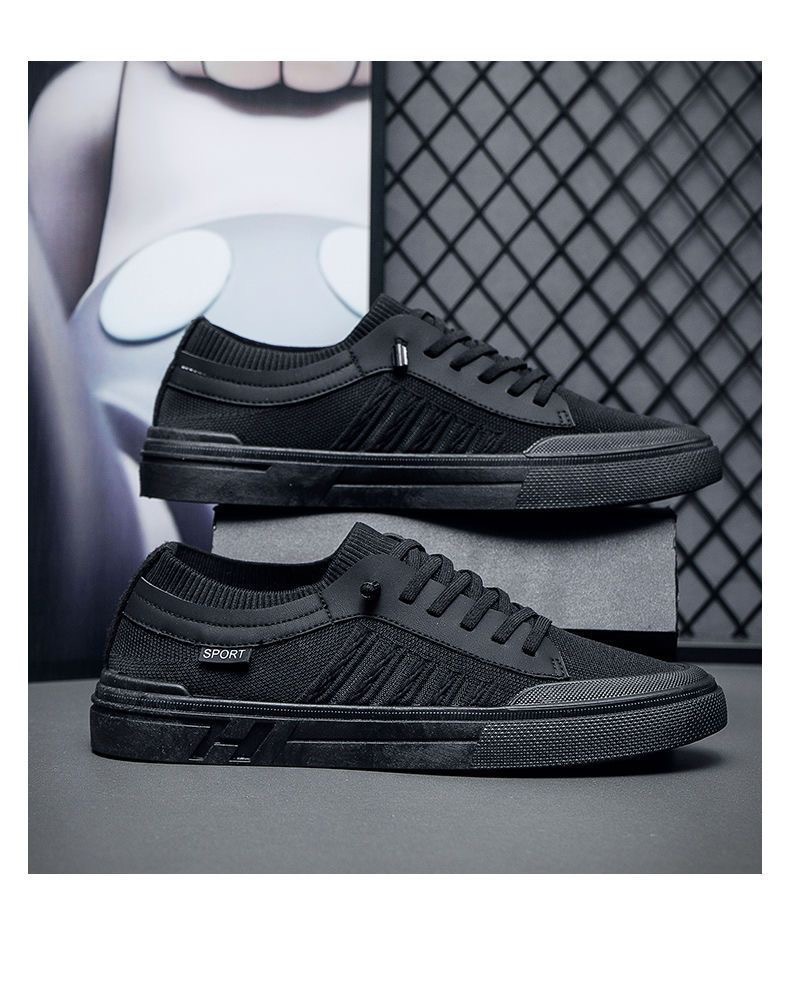 Men's Breathable Lightweight Lace-Up Casual Shoes detail 12