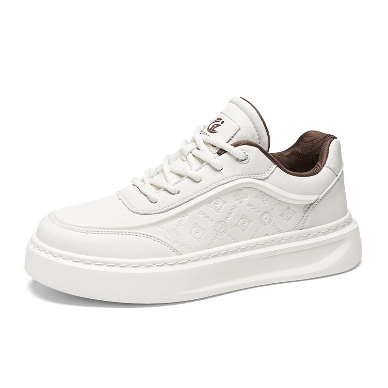 Herren Plateau-Freizeitschuhe zum Schnüren 6