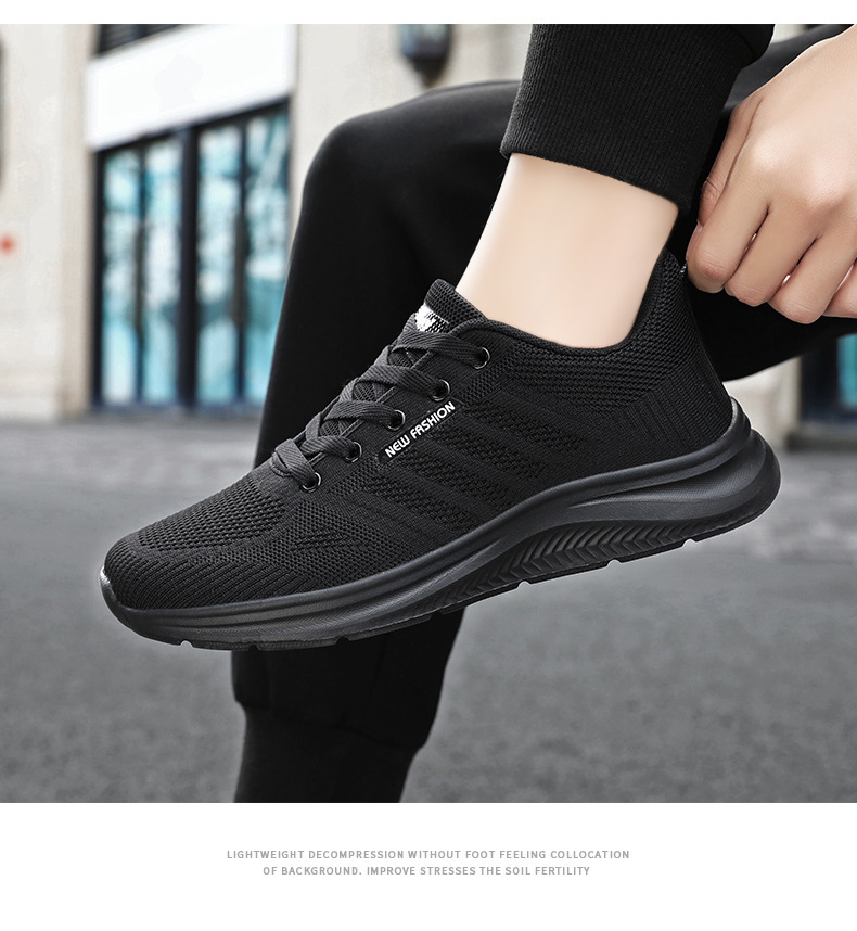 Unisex Atmungsaktive & Leichte Strick-Laufschuhe detail 14