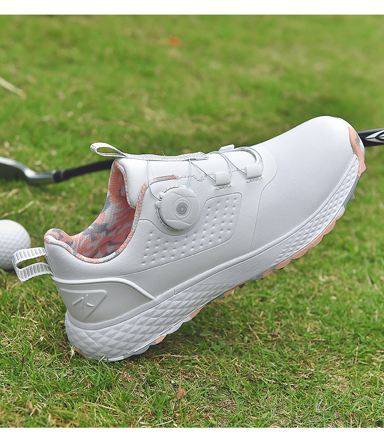 Rutschfeste, gedämpfte Sportschuhe für Damen mit Drehverschluss detail 6