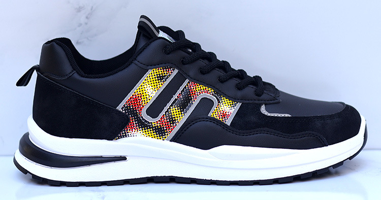 Chaussures casual à lacets et semelle amortissante pour homme detail 9