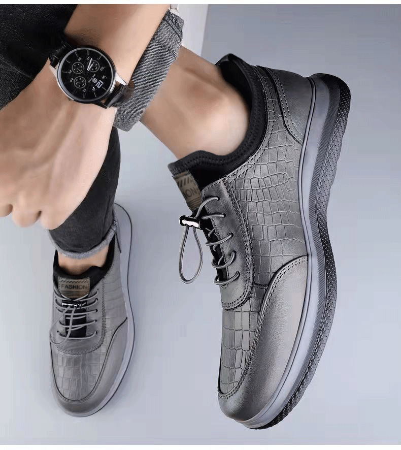 Chaussures casual antidérapantes pour homme en similicuir PU detail 3