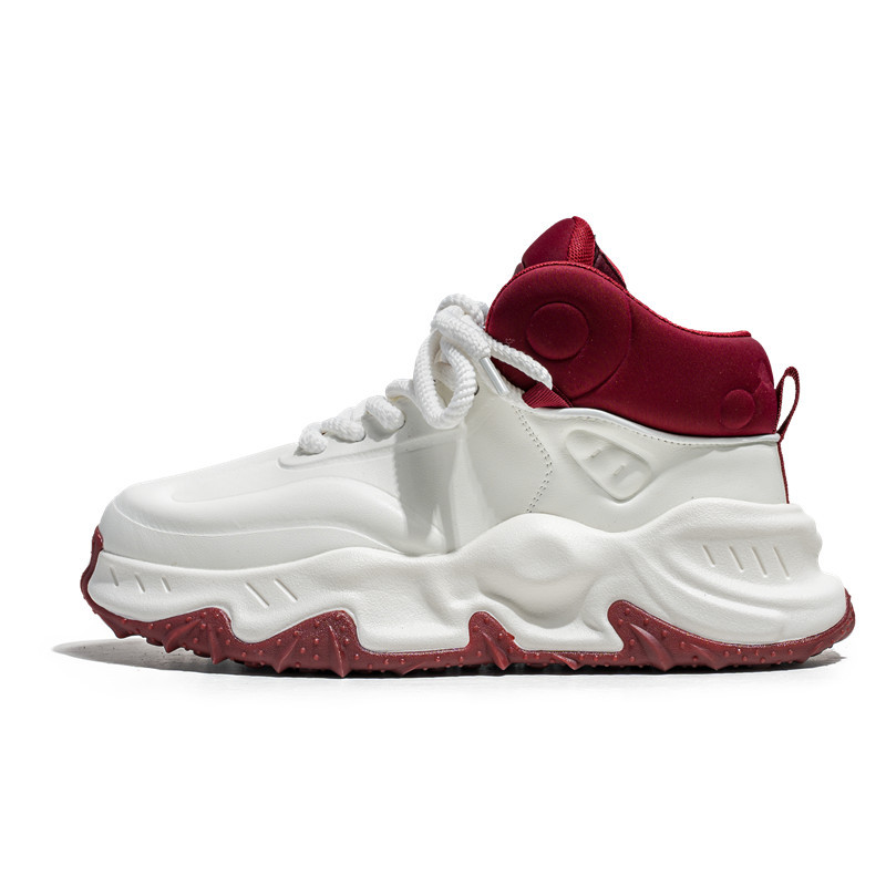 Gedämpfte Plateau-Sneaker für Herren im Colorblock-Design 6