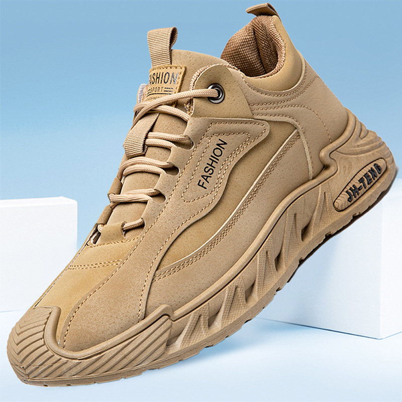 Rutschfeste, gedämpfte Schnür-Freizeitschuhe für Herren