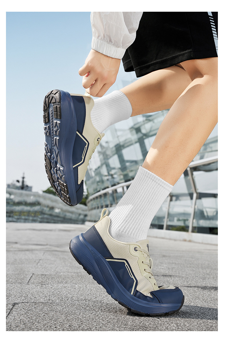 Men's Breathable Cushioned Lightweight Running Shoes detail 6