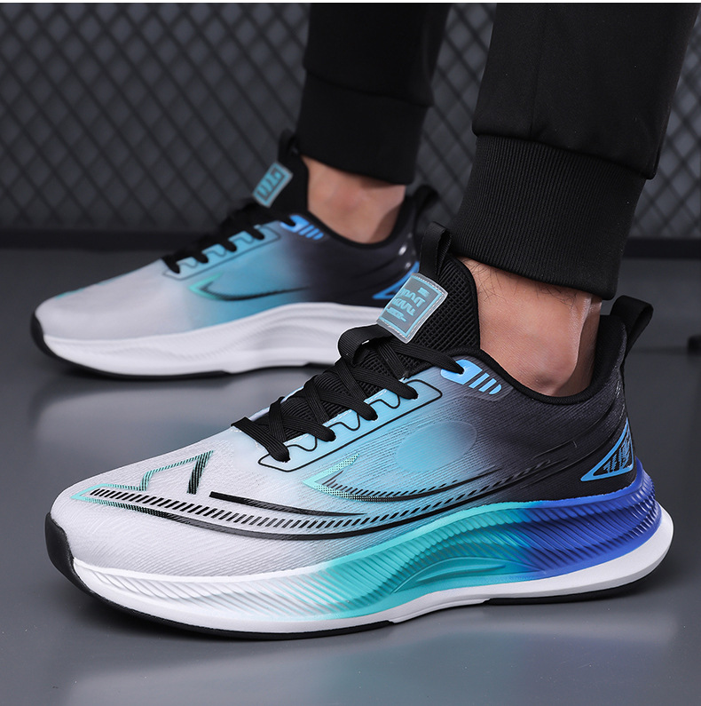 Scarpe da corsa leggere e traspiranti in mesh da uomo detail 4