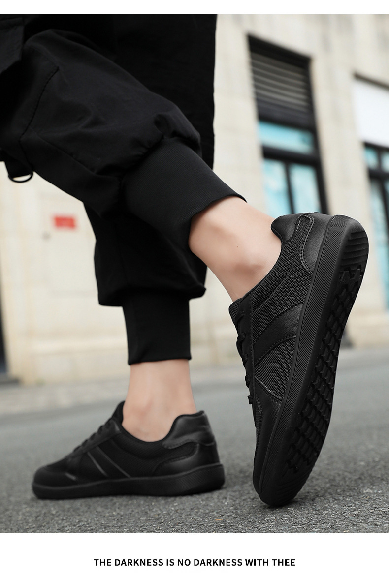 Men's Breathable Lightweight Lace-Up Casual Shoes detail 2