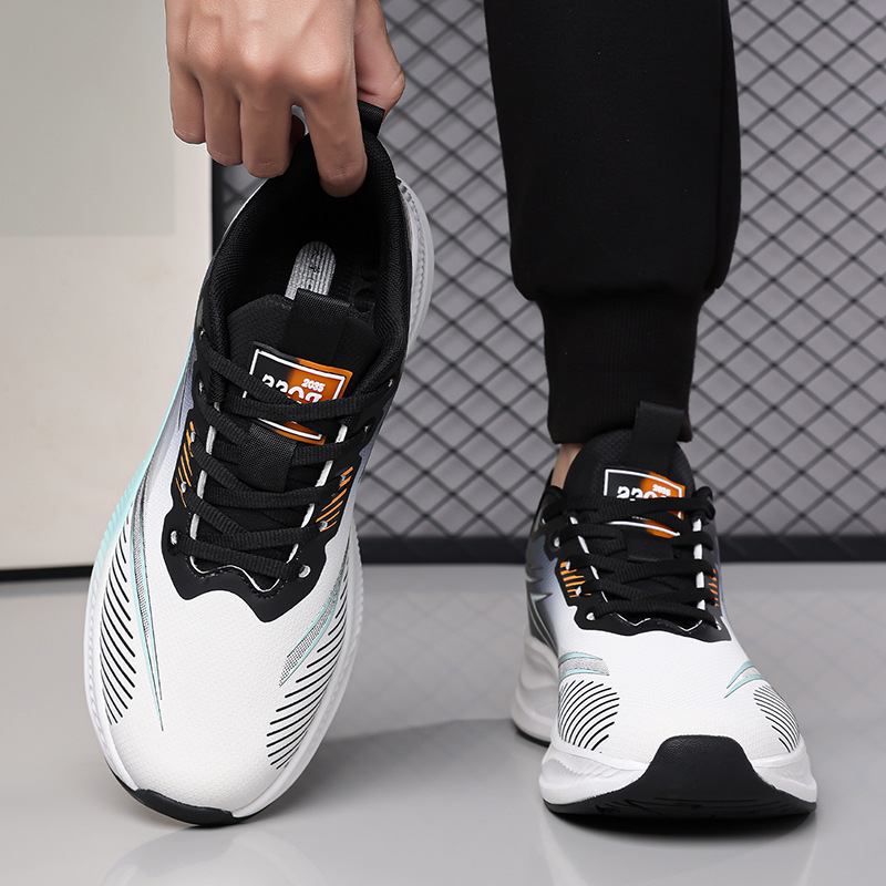 Ademende hardloopschoenen met platformzool voor heren 5