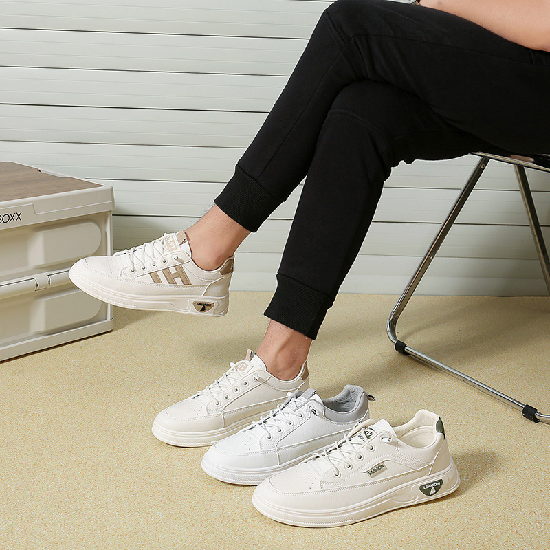 Baskets Homme Casual en Cuir PU – Semelle Antidérapante 2