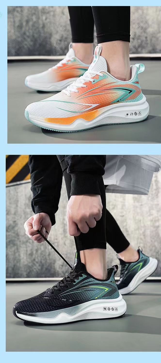 Chaussures de running respirantes en mesh pour homme detail 15