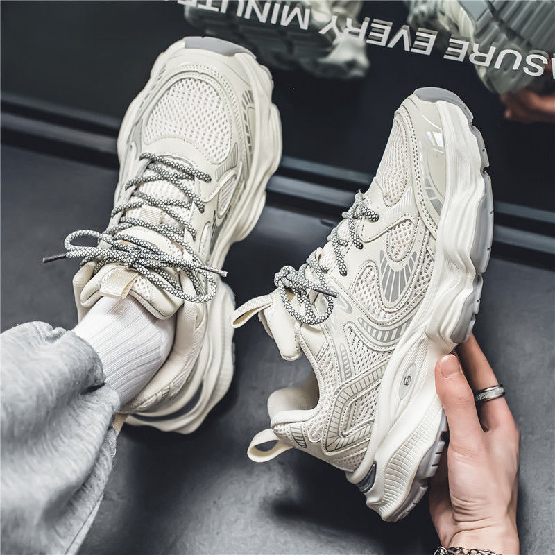 Atmungsaktive Mesh-Plateau-Freizeitschuhe für Herren 5