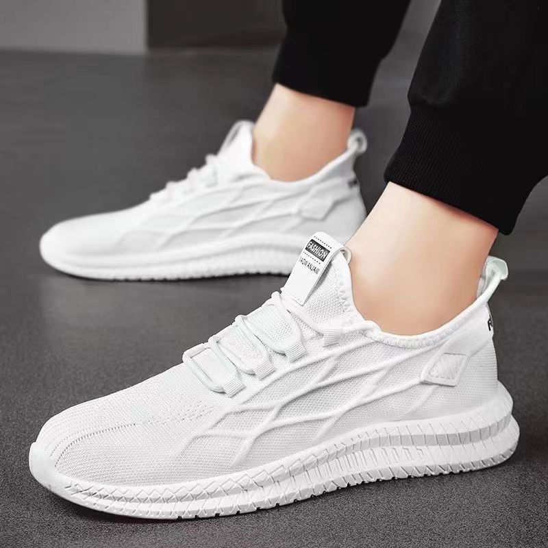 Men's Breathable Knit Lightweight Running Shoes detail 14