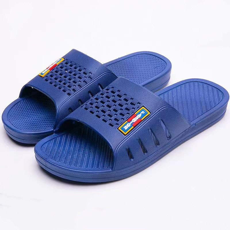 Men's Quick-Dry Non-Slip PVC Open-Toe Slide Slippers 6