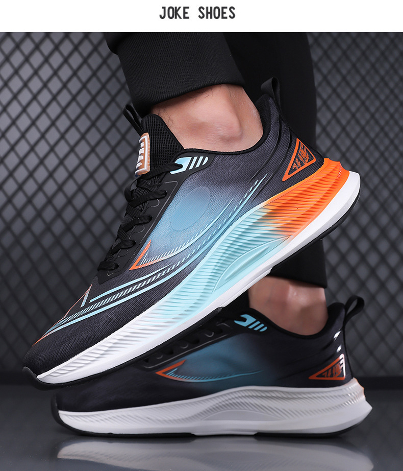 Scarpe da corsa leggere e traspiranti in mesh da uomo detail 8