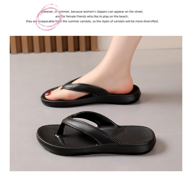 Women's Lightweight Cushioned EVA Flip-Flops detail 3