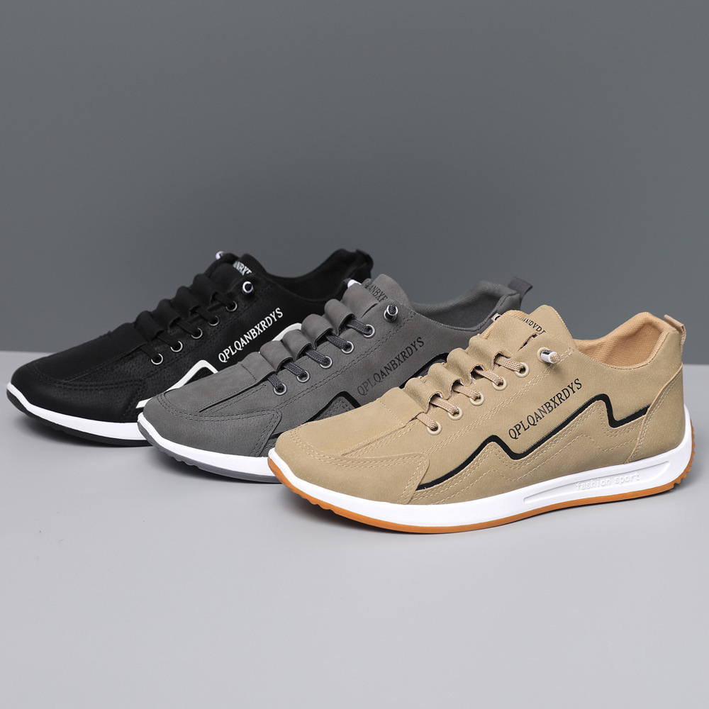 Men's Non-Slip Cushioned Lace-Up Casual Shoes 5