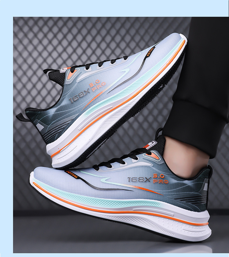 Atmungsaktive, dämpfende & leichte Herren-Laufschuhe detail 18