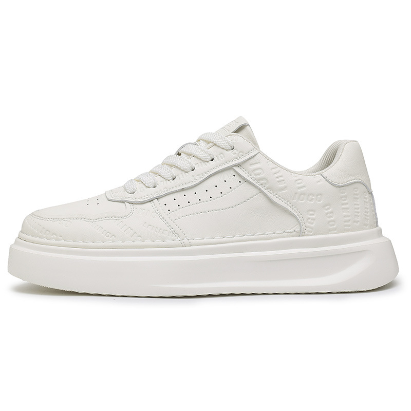 Men's Breathable Platform Lace-Up Casual Shoes 6