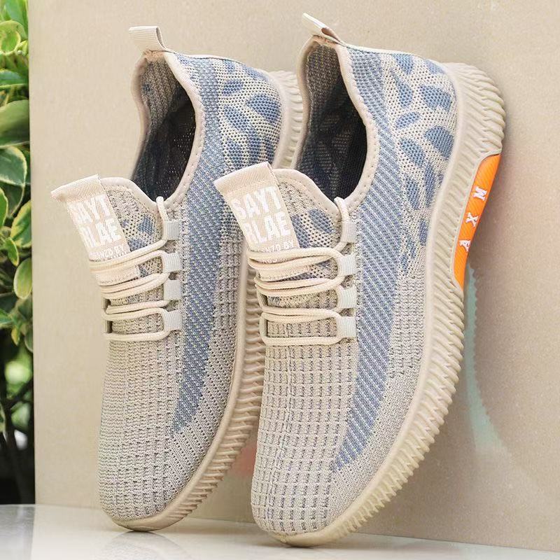 Zapatillas de running para hombre ligeras y transpirables de punto 2