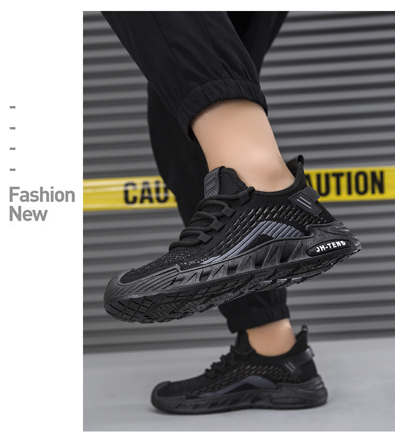 Men's Breathable Lightweight Mesh Running Shoes detail 1