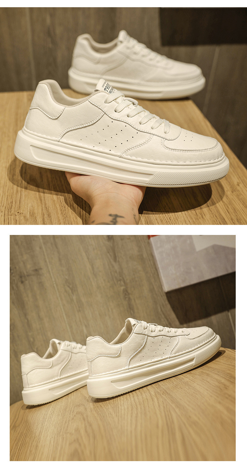 Men's Breathable Lightweight Lace-Up Casual Shoes detail 4