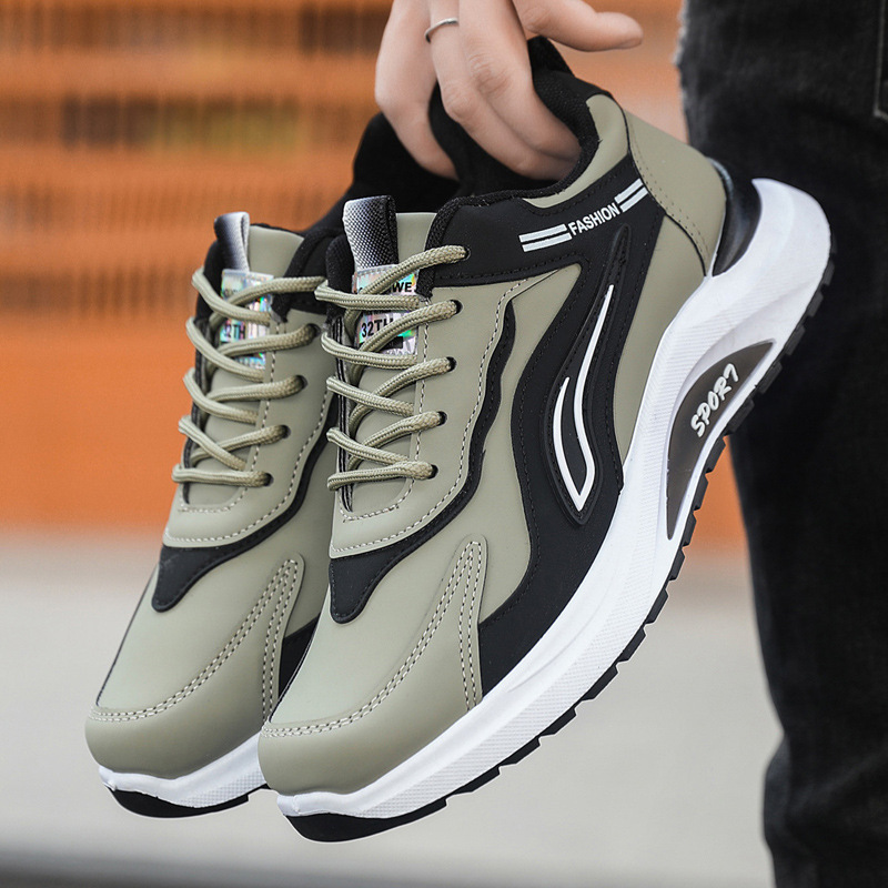 Atmungsaktive Herren Sneaker mit Dämpfung und Schnürung detail 18