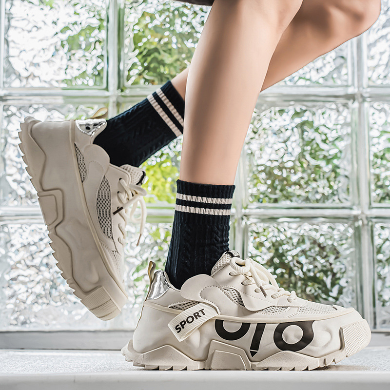 Zapatillas de deporte chunky unisex transpirables con plataforma detail 17