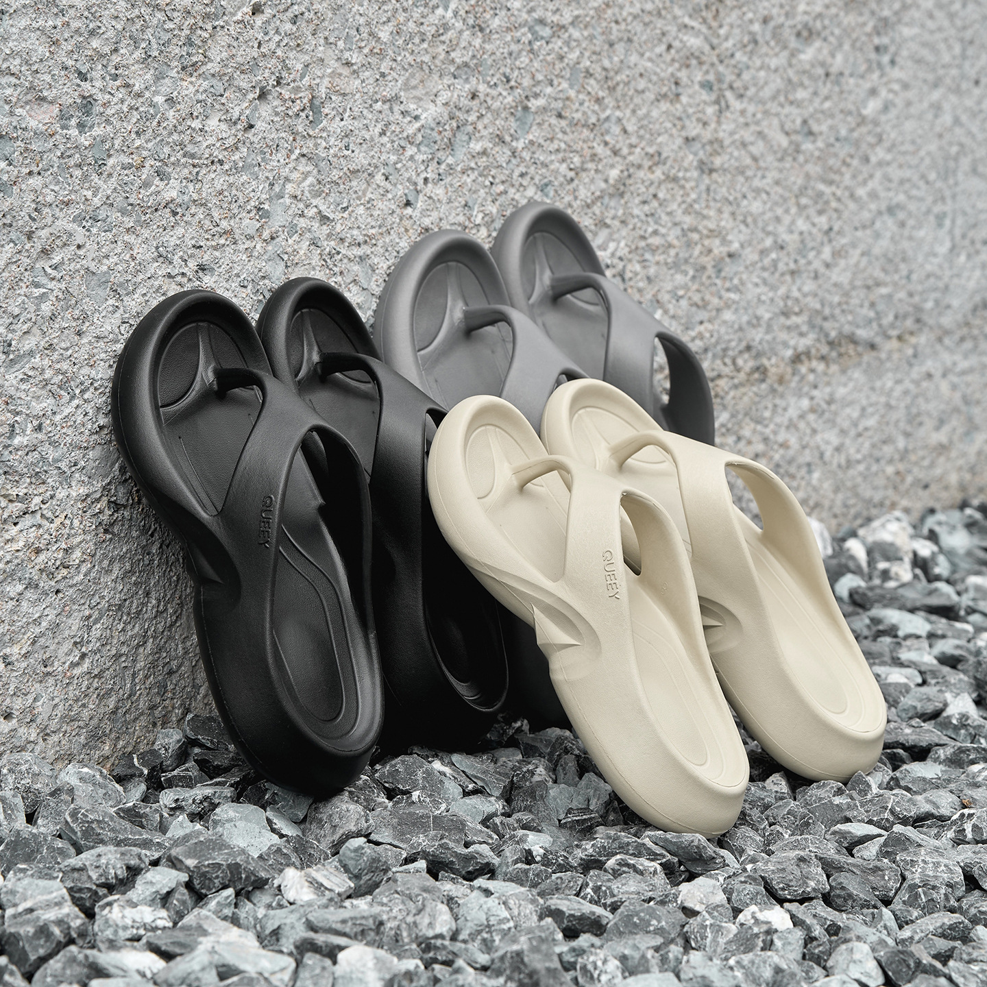 Unisex Cushioned Lightweight Platform Flip-Flops