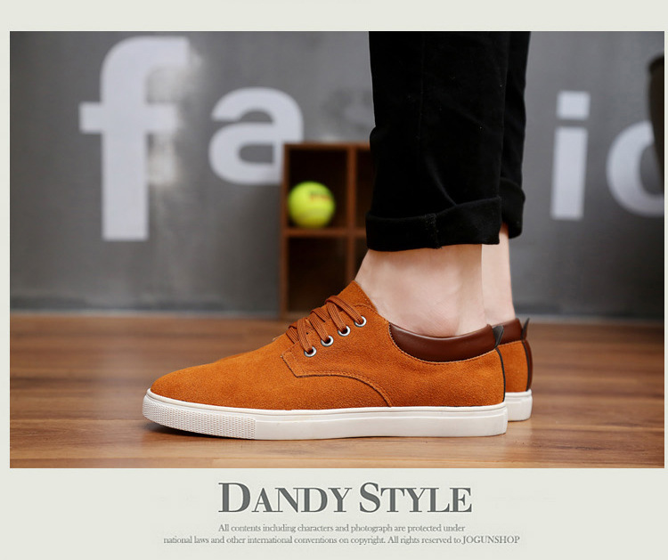 Rauleder-Schnürschuhe für Herren – Rutschfeste Freizeitschuhe detail 13
