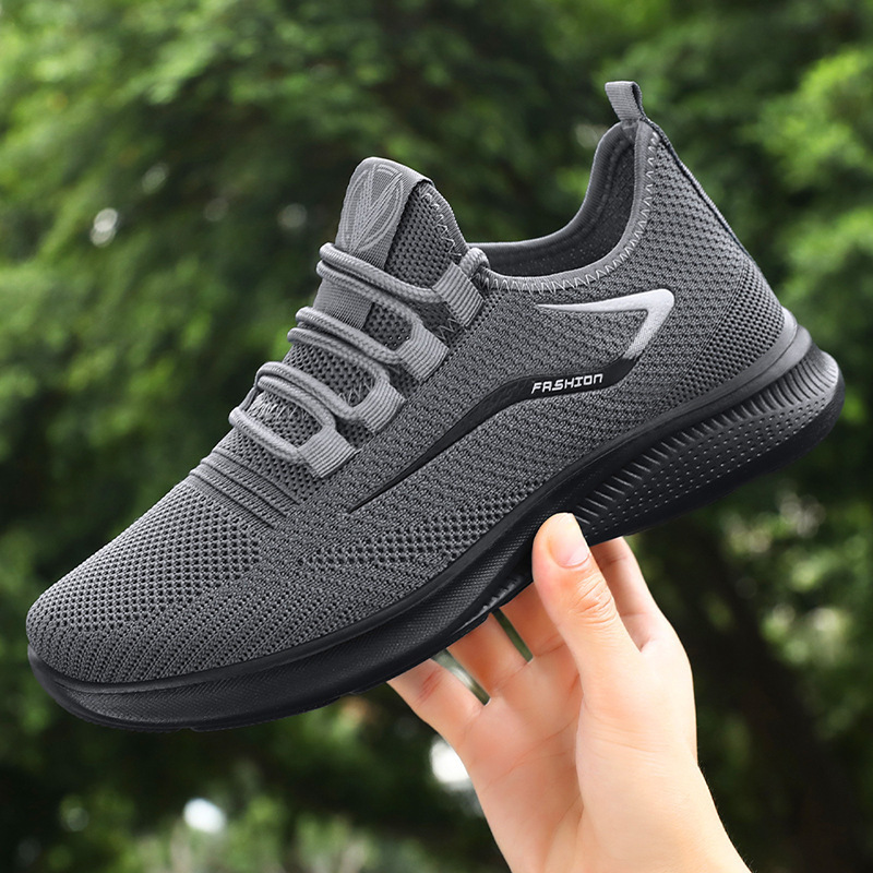 Lichte en ademende mesh hardloopschoenen voor heren 2