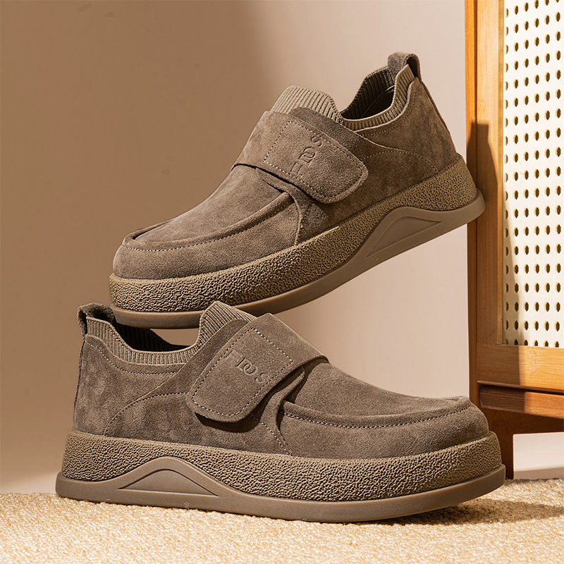 Men's Non-Slip Hook-and-Loop Casual Shoes 5