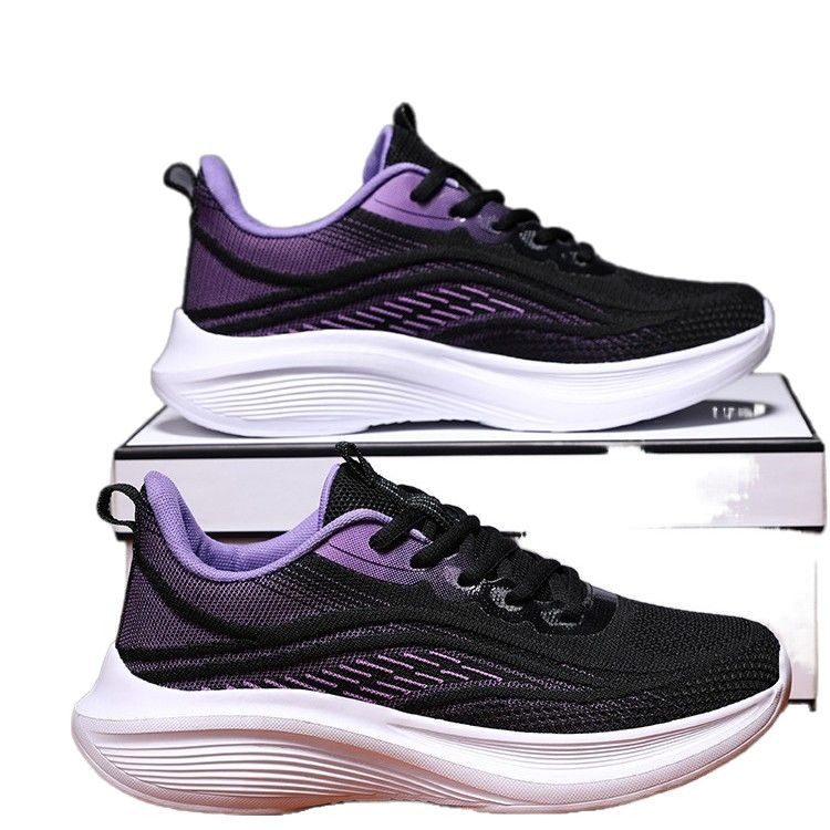 Lichtgewicht ademende mesh hardloopschoenen voor dames 6