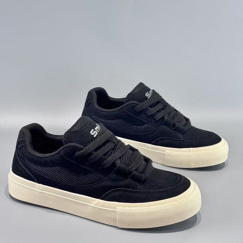 Chaussures de skate unisexes respirantes à lacets en daim detail 10