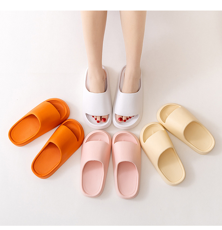 Unisex Lightweight Cushioned EVA Open-Toe Slippers detail 5