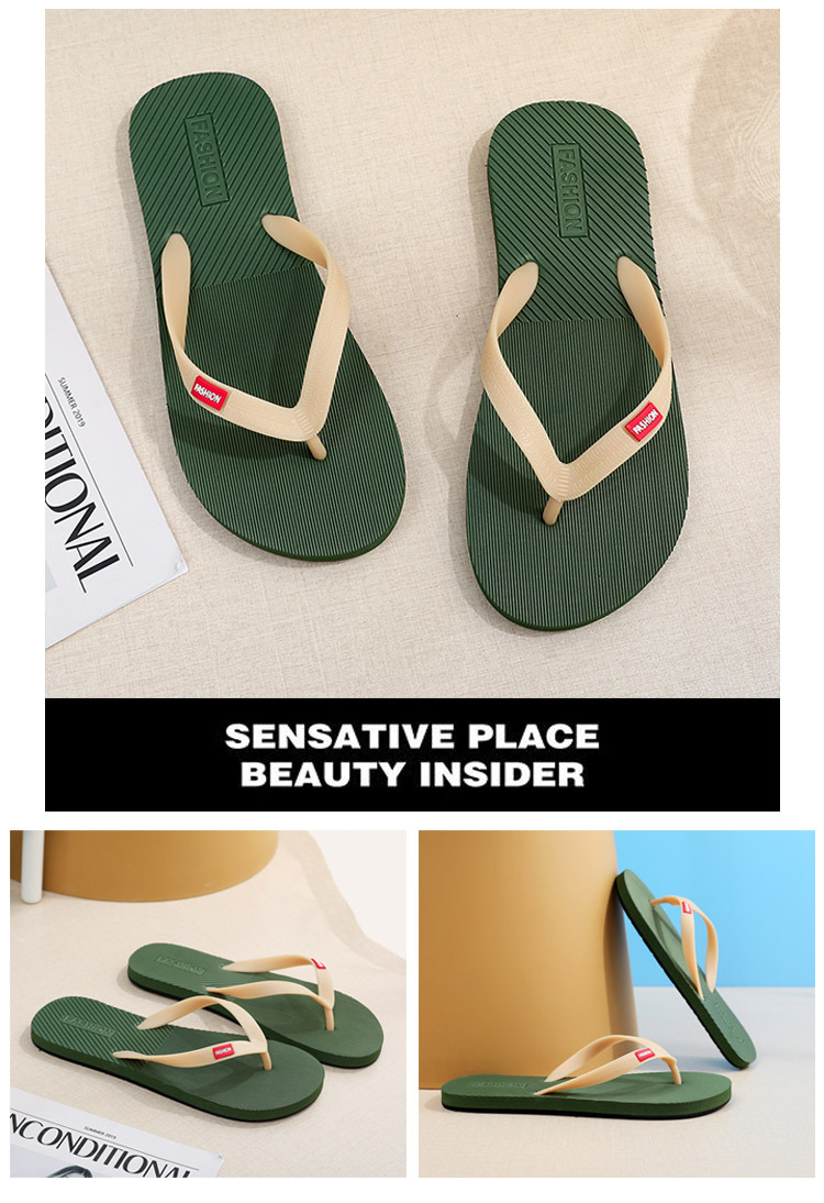 Men's Lightweight Non-Slip EVA Flip-Flops detail 4