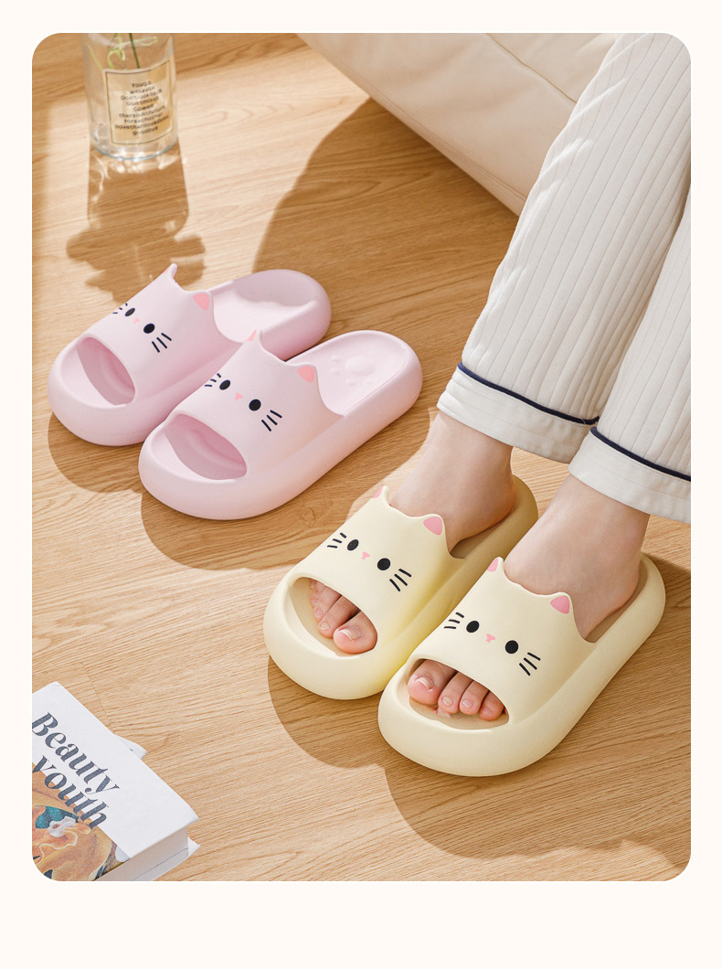 Gedempte open EVA-pantoffels voor dames detail 3