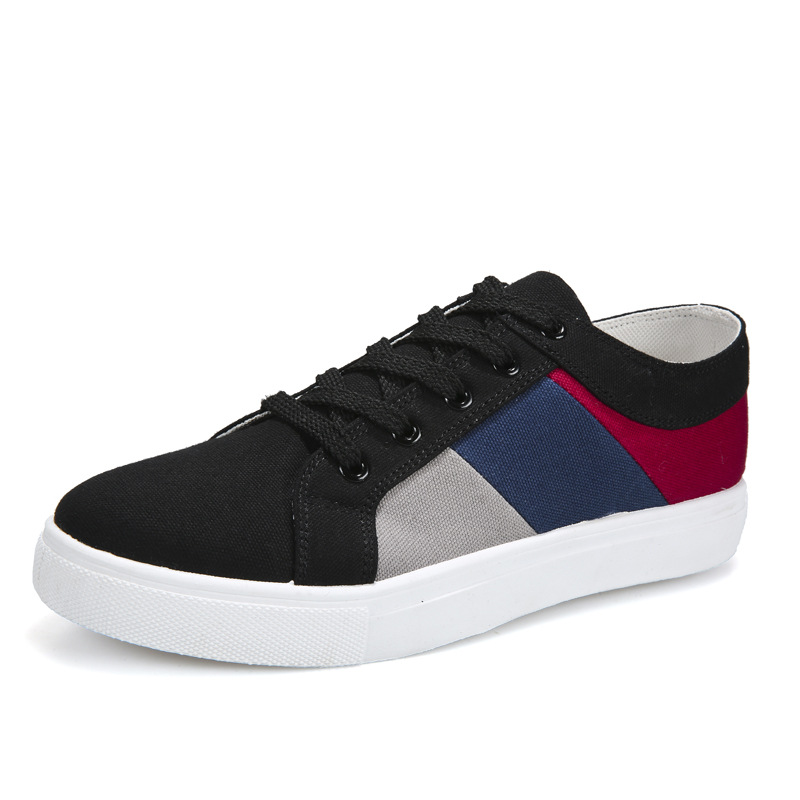 Scarpe casual stringate da uomo in tela traspirante detail 11