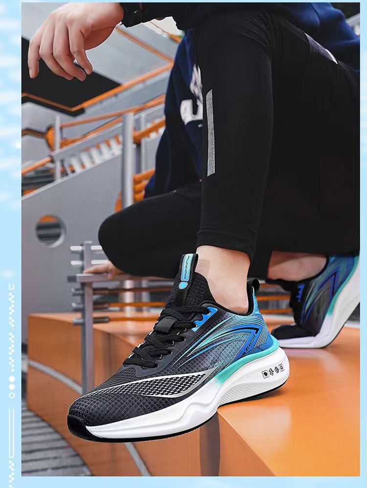 Chaussures de running respirantes en mesh pour homme detail 1