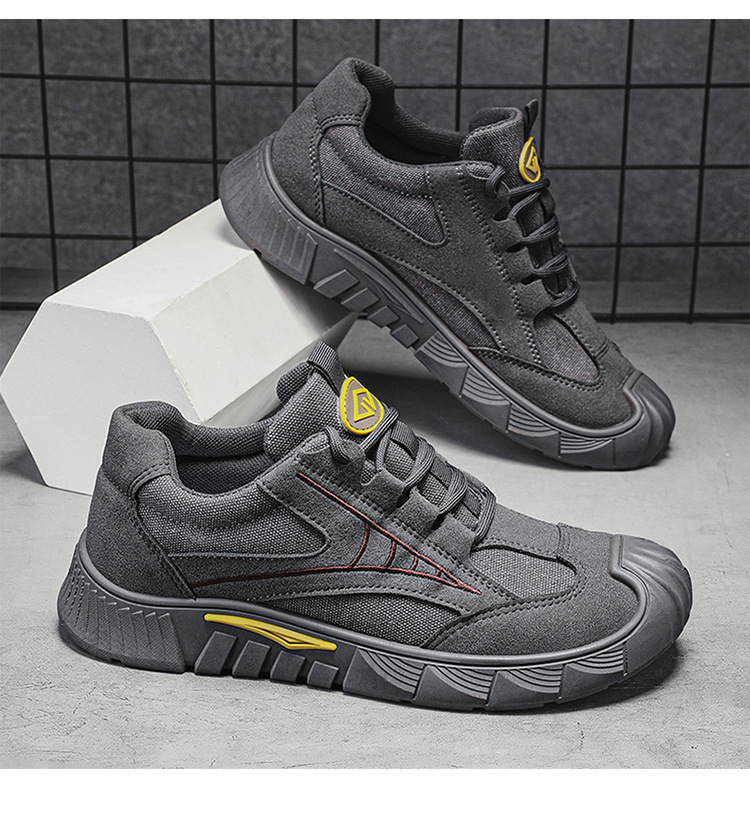 Atmungsaktive Freizeitschuhe für Herren mit Schnürung und Rutschhemmung detail 8