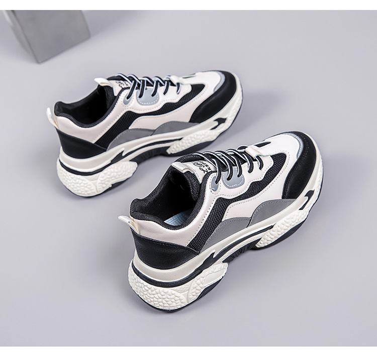 Women's Breathable Colorblock Platform Casual Sneakers detail 15